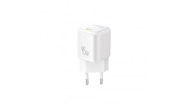 Seina kiirlaadija PicoGo GaN 45W USB-C QC PD, valge