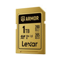 Lexar SDXC ARMOR Gold UHS-II U3, Stainless Steel, IP68 R280/W210 (V60) 1TB