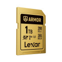 Lexar SDXC ARMOR Gold UHS-II U3, Stainless Steel, IP68 R280/W210 (V60) 1TB