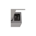 Whirlpool AKR 5390/1 IX Semi built-in (pull out) Silver 304 m³/h