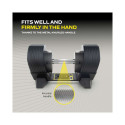 Reguleeritav hantel TUNTURI MX55 Dumbbell 4,5-24,9 kg, knurled