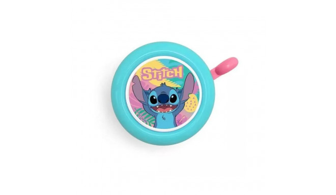 Jalgrattakell Stitch, sinine-roosa