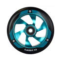 Ratas tõukerattale UNION Classic V2 Pro Scooter Wheel 110mm, black/polished teal Ratas tõukerattale UNION Classic V2 Pro Scooter Wheel 110mm, black/polished teal