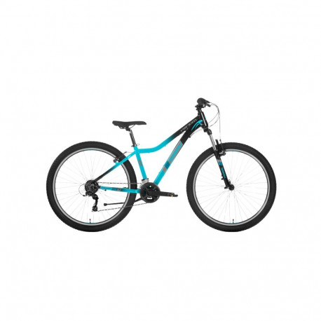 Noorte jalgratas TABOU Venom 1.0 W, 27,5" must-türkiis, 14+ a