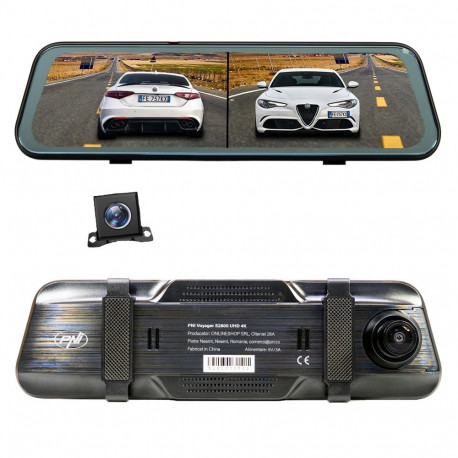 Car DVR PNI Voyager S2800 UHD 4K 170° car camera DVR PNI Voyager S2800 UHD 4K 170° built-in rearview