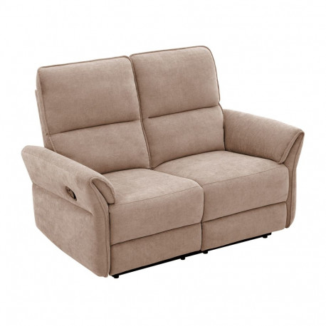 Diivan DAMIKA 2-kohaline elektriline recliner 143x92xH103cm, helepruun
