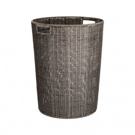 Basket BASILE D46/39xH61cm, dark