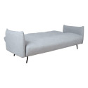 Sofa bed LANDER 3-seater, light grey