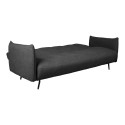 Sofa bed LANDER 3-seater, dark grey
