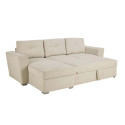 Corner sofa bed WHITBY beige