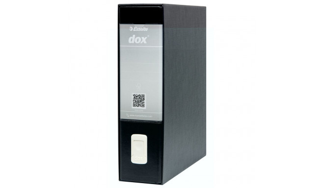 Refillable storage binder Rexel Dox 1 Black A4