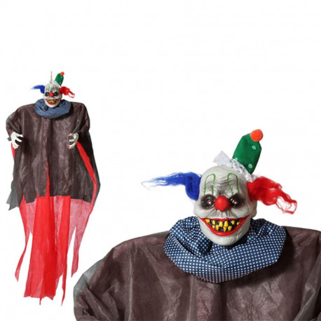 Evil Male Clown Halloween 175 x 148 x 18 cm