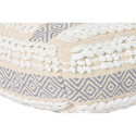 Padi DKD Home Decor Põranda Valge Hall Kandiline Boho 60 x 60 x 25 cm
