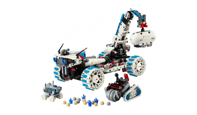 LEGO 42211 Technic Lunar Outpost Moon Rover Spacecraft, Construction Toy