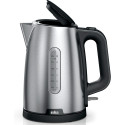 Braun Household Kettle PurShine WK 1500 BK (stainless steel/black, 1.7 liters, 2,200 watts)