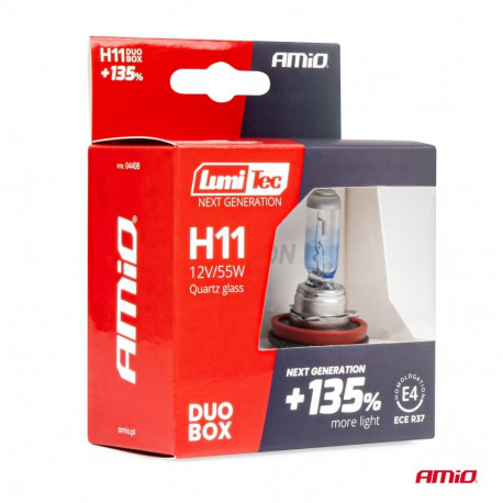 Halogeen pirn 2tk H11 12V 55W +135%