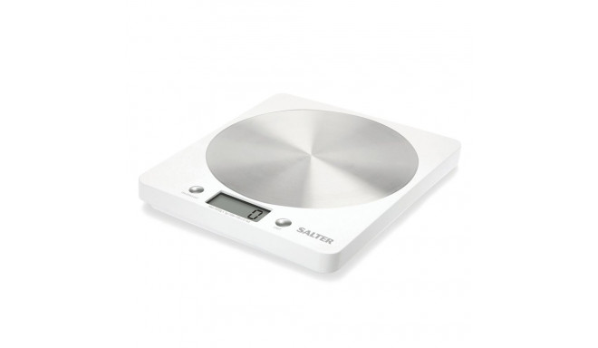 Salter 1036 WCFEU12 Disc Electronic Digital Kitchen Scales - White