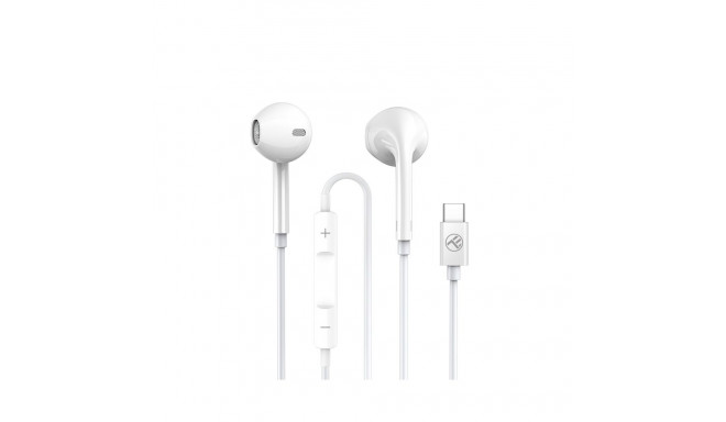 Tellur Basic Urbs In-Ear Headset Series Type-C White