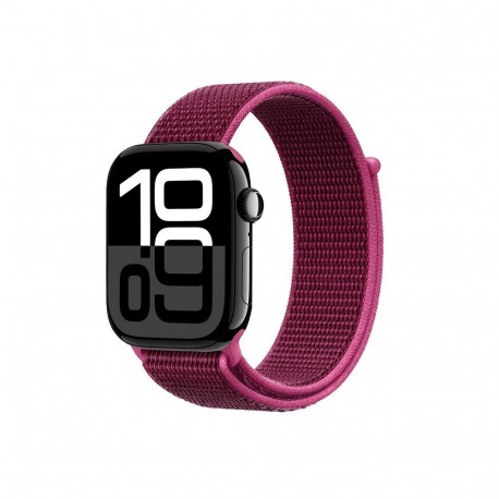 Crong Nylon - Pasek sportowy do Apple Watch 38/40/41/42 mm (Magenta Fusion)