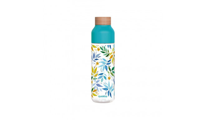 Quokka Ice - Butelka na wodę ecozen 840 ml (Watercolor Leaves)