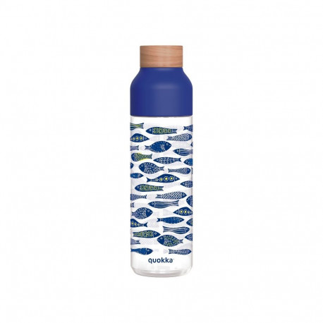 Quokka Ice - Butelka na wodę ecozen 840 ml (Sea Fish)