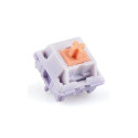 Mechanical keyboard Epomaker TH40 Wisteria lineaarlüliti must-kuldne