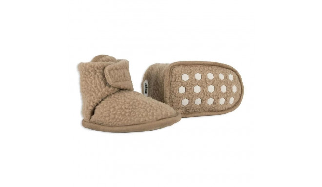 New! Lodger Slipper Teddy slippers Beige 6-12m SLT 630_6-12