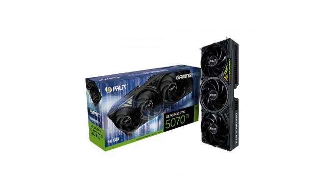 Palit GeForce RTX 5070 Ti GamingPro V1 16GB GDDR7 DLSS4 graafikakaart (NE7507T019T2-GB2031Y)