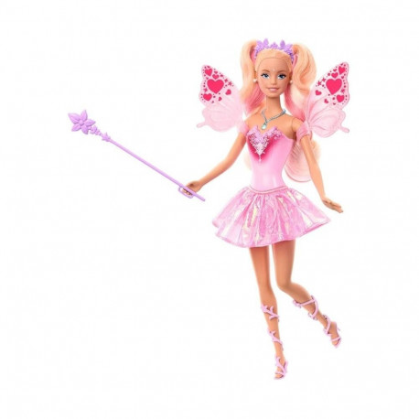 Barbie Mattel Color Change Fairy Doll with Wings (JCP76)