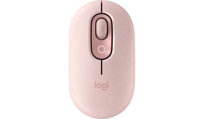 Logitech POP Mouse - juhtmevaba hiir, roosa