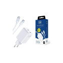 3MK Hyper Charger 2x USB-C 3A laadija