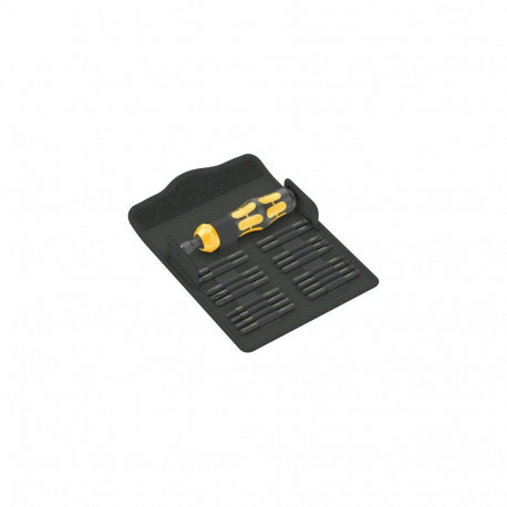 19-piece bit set with impact screwdriver WERA KK 900