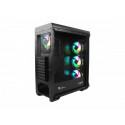 GENESIS IRID 505 ARGB Pc case, Midi tower, 2xUSB 3.0, 2xUSB 2.0, 2x Jack, Black | Genesis
