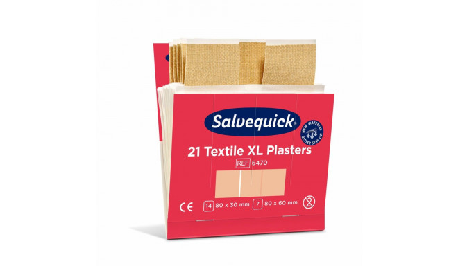 A set of textile patches 21 pcs in a pack SALVEQUICK