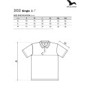 Adler meeste polosärk 202 khaki L