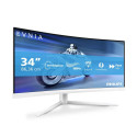 Philips 34M2C5501A/00 arvutimonitor 86,4 cm (34") 3440 x 1440 pikslit Wide Quad HD LCD valge