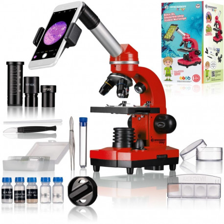Bresser Optics JUNIOR BIOLUX SEL 1600x optiline mikroskoop