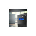 Qoltec Monolith uninterruptible power supply (UPS) Double-conversion (Online) 0.45 kVA 240 W 2 AC ou