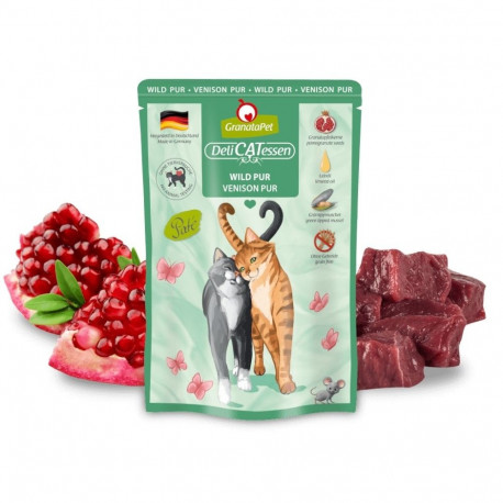 GRANATAPET DeliCATessen hirveliha märg kassitoit 85g