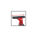 Einhell BRILLIANTO electric window cleaner 0.3 L Black, Red
