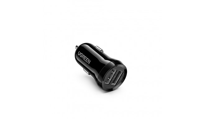 Autolaadija 24W 12-24V 2xUSB 4.8A, must