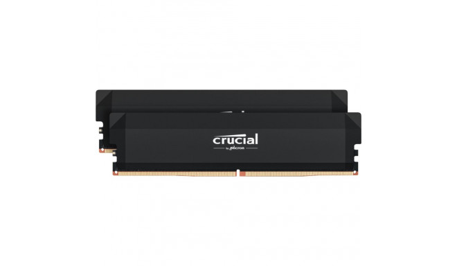 Crucial Pro DDR5-6400 komplekt 64GB 2x32GB UDIMM CL40 B ülekiirendatav