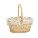 Basket WILLI EMMA 37x28xH17/36cm Basket WILLI EMMA 37x28xH17/36cm