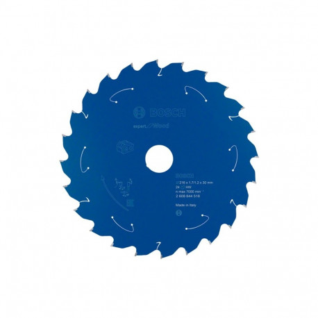Bosch circular saw blade Expert for Wood, 216mm, 24Z (bore 30mm, for cordless miter saws)