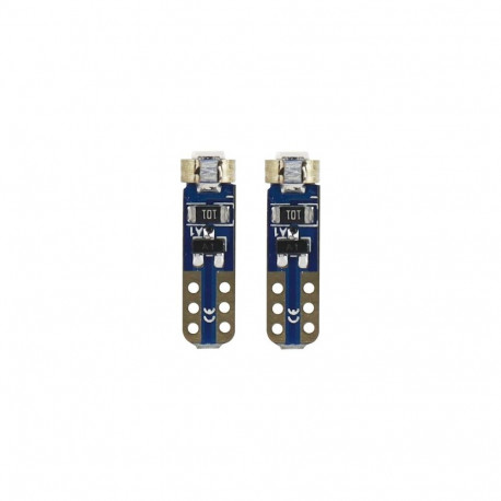 Led pirnid 2tk, T5, 1*SMD,12V, valge