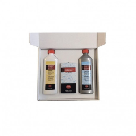 NIVONA CLEAN 3 BOX kohvimasina puhastuskomplekt katlakivieemaldi/ tabletid/ vedelik