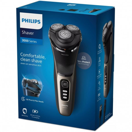 Philips S3242/12 meeste pardel Pöördpardel Trimmer Must, Kuldne