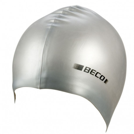 Silicone swimming cap BECO 7397 11 silver, unisex
