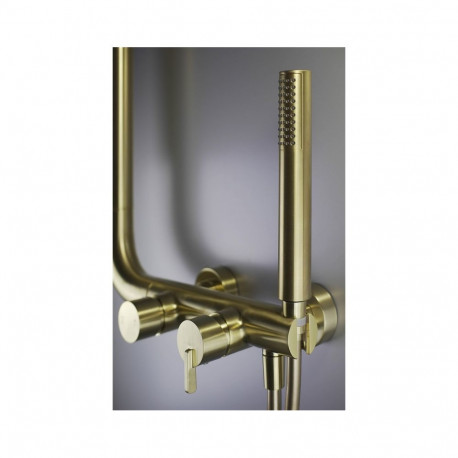 CONC SHOW SET W/ SHOW HEAD SILIA BR GLD