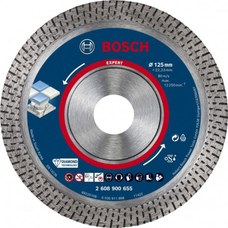 Bosch EXPERT HardCeramic teemant lõikeketas 125x22.23x1.4x10